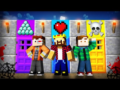 Видео: ОТКРОЙ ПРАВИЛЬНУЮ ДВЕРЬ ЧТОБЫ ПОБЕДИТЬ В МАЙНКРАФТ! Аид Minecraft