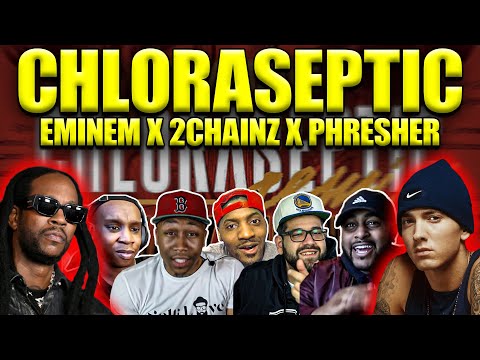 Видео: ЭМИНЕМ УНИЧТОЖИЛ ЭТОТ ТРЕК! Chloraseptic Remix при участии 2 Chainz, PHresher | CRAZY Reaction Co...