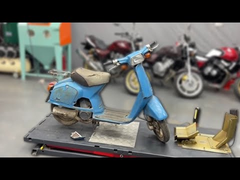 Видео: 44 года забвения: история реставрации Honda Tact 1981 года до состояния нового