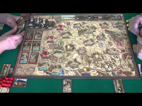 Видео: Королевская почта - играем в настольную игру, board game Thurn and Taxis