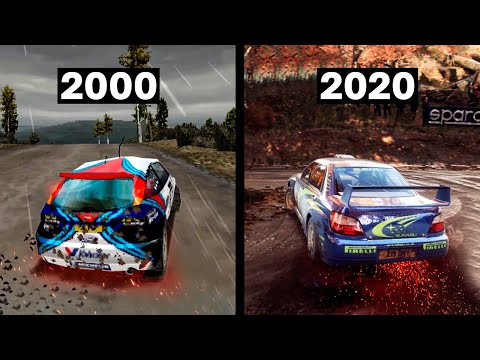 Видео: ЭВОЛЮЦИЯ ИГР ПРО РАЛЛИ. СРАВНЕНИЕ РУЛЯ, ГЕЙМПАДА И КЛАВИАТУРЫ