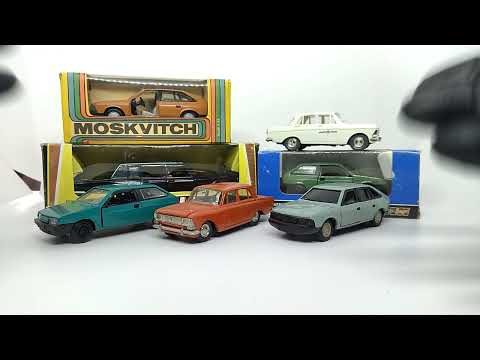 Видео: #модельссср Модели СССР 1:43 машинки. Мои пополнения. Новые модели в коллекции.