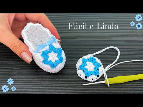 Видео: ЛЕГКАЯ ДЕТСКАЯ ОБУВЬ ВЯЗАНО КРЮЧКОМ