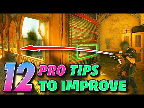 Видео: 12 советов и приемов PRO, которые вам нужно улучшить в R6 Siege