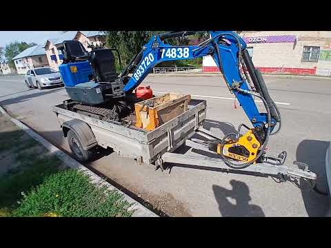 Видео: Очередной раз гидромолот не смог