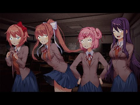 Видео: какие-то страшилки начинаются.. | Doki Doki Literature Club Plus!