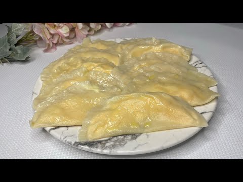 Видео: Вареники казакша рецепт. Вареники жұмыртқамен. Маек борек