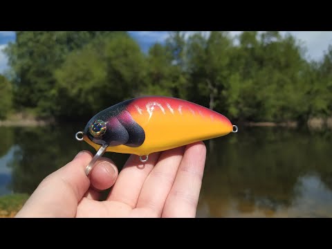 Видео: Приманки на щуку моего производства. Крупные кренки.
