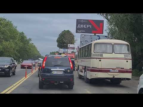 Видео: ЛАЗ 697 М    в 2021 году на дороге, пришелец