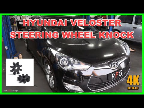 Видео: Как легко устранить стук в рулевом колесе Hyundai Veloster (подробно). Эп. 14