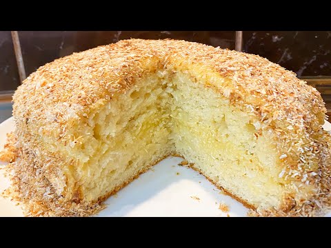 Видео: Кокосовый пирог, самый ,самый -  кокосовый!!