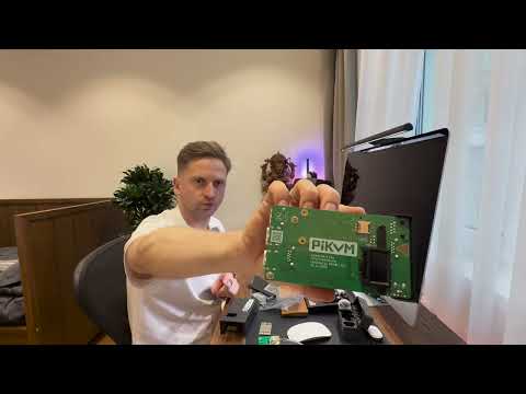 Видео: Pi.KVM + GSM miniPCE. Удаленный доступ к сломанному серверу при оборванном входящем сетевом коннекте