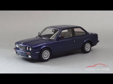 Видео: BMW 325i E30 Coupe 1989 || MaXichamps by Minichamps || Масштабные модели автомобилей 1:43