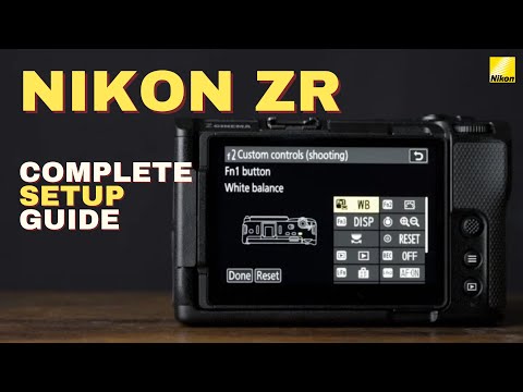 Видео: Настройка Nikon Zr PRO, которая делает работу быстрой: сопоставление кнопок для сборки U1–U4