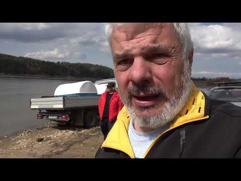 Видео: Пуснахме над един тон СОМ и ШАРАН на яз. "Искър"