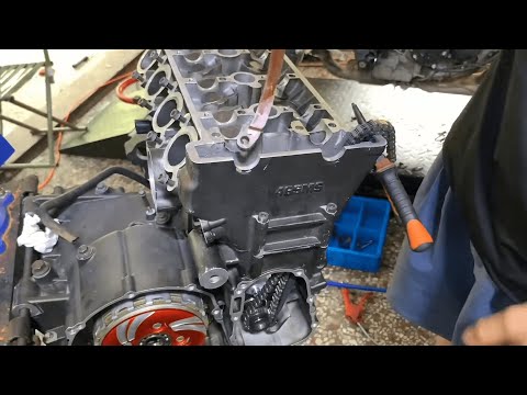 Видео: Ремонт | Ремонт двигателя Benelli BN600i.