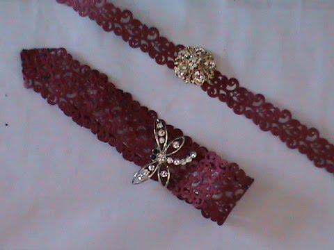 Видео: DIY/МК/ Как сделать нарядный чокер за пять минут