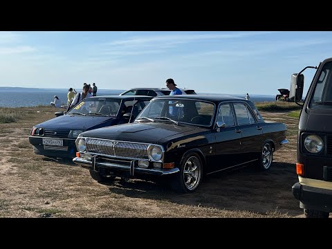 Видео: До моря на Волге V8. Отдал Волгу в покраску. Будни мерседеса.
