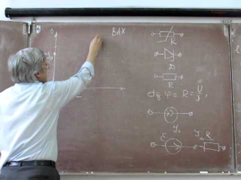 Видео: Лекция 33. Метод линеаризации для расчета нелинейных цепей