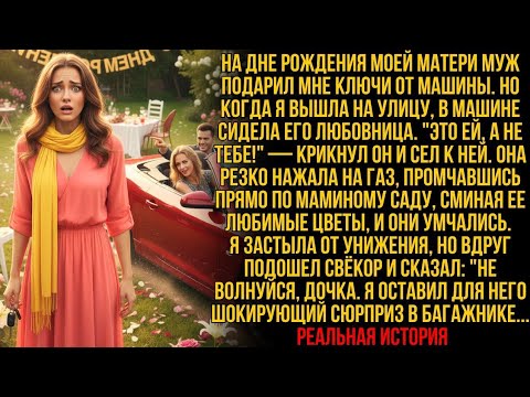 Видео: На дне рождения матери муж уничтожил ее сад и уехал. Я застыла, но тут свёкор сказал…!