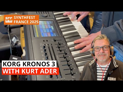 Видео: Korg Kronos 3 со звукорежиссёром Куртом Адером (KApro) | SynthFest France 2025