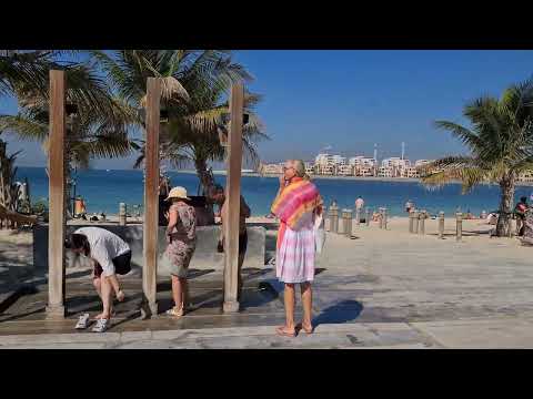 Видео: пляж La Mer, Дубай #beach #lamer #lamerbeach #lamerdubai #dubai #jumeirarotana