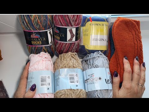 Видео: Готовые работы Сентября. Новые моточки пряжи