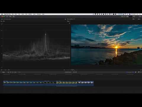 Видео: Final Cut Pro X 10.3 - Цветокоррекция  Яркость и контраст