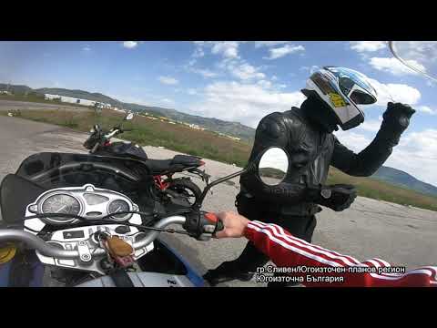 Видео: Benelli 125 BN 2019/BMW F650CS 2002/от гр.Сливен до летище Бършен и обратно/GoPro 4-7 Black 4KHD