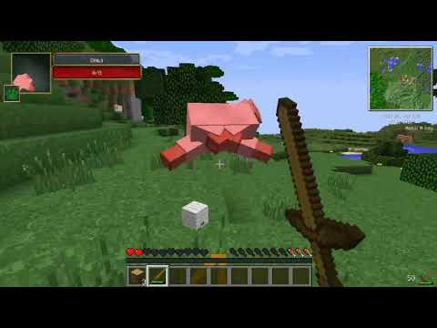 Видео: Minecraft   Жара   #1   Деревня + ссылка на сборки
