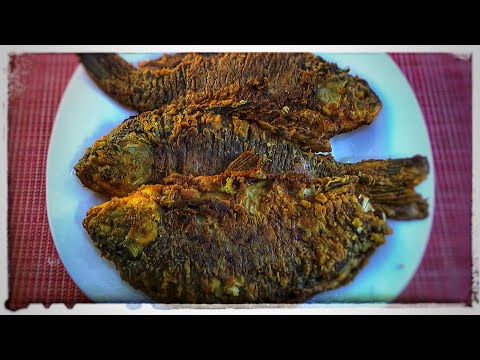 Видео: Жареный карась в сметане с начинкой и без костей!