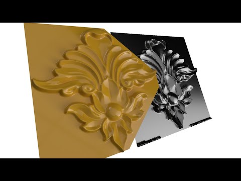 Видео: P.27. Height map + Blender + Quad mesh = Solid body in Fusion 360 / Сложное тело из карты высот.