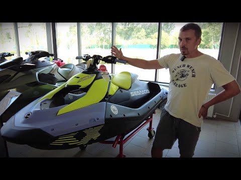 Видео: 2024 Sea-Doo Spark Trixx 1up - обзор обновленного гидроцикла для фана и удовольствия
