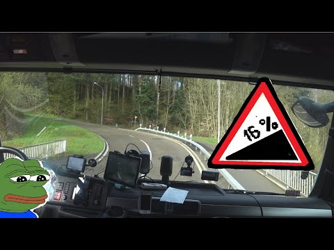 Видео: 24т в гору 16%