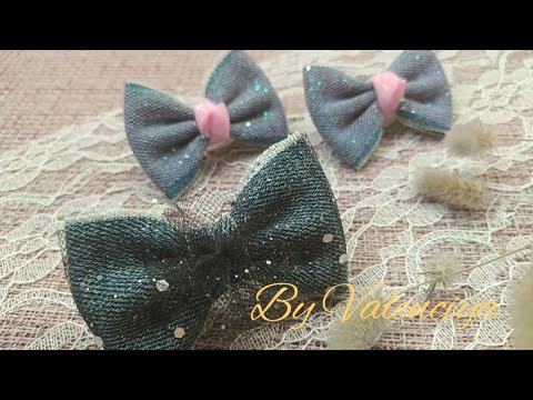 Видео: Бантики из ткани. Как сделать простой бантик из остатков ткани.