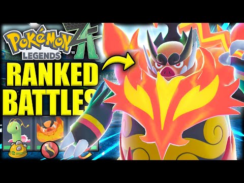 Видео: МЕГА ЭМБОАР бьёт как ГРУЗОВИК! | Рейтинговые бои Pokemon Legends ZA