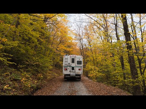 Видео: Уютная ночь в горах Вермонта | ОДИНОЧНОЕ ПУТЕШЕСТВИЕ ПО ПЕРЕСЕЧЕННОЙ СТРАНЕ на моём кемпере 4x4
