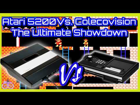 Видео: Atari 5200 против Colecovision: решающая битва консолей второго поколения