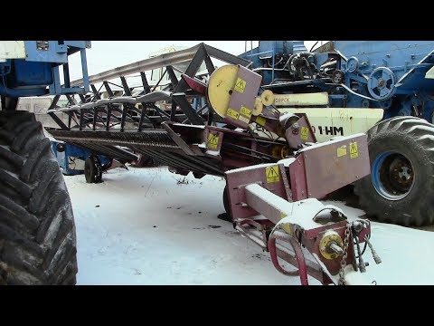 Видео: Прицепная валковая жатка ЖВЗ-7 к тракторам типа БЕЛАРУСЬ МТЗ-82, МТЗ-80