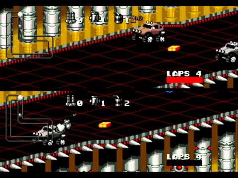 Видео: 18+Дурачимся с братом в Rock n Roll Racing Hack v 15 с комментариями