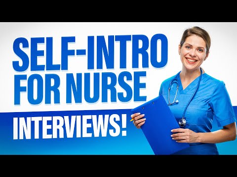 Видео: ИНФОРМАЦИЯ О СЕБЕ ДЛЯ СОБЕСЕДОВАНИЯ НА МЕДСЕСТРУ! (Вопросы и ответы для собеседования на должност...