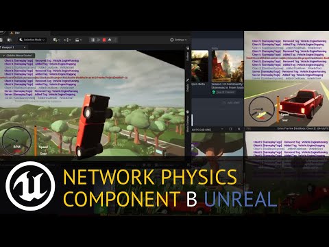 Видео: Мультиплеер в Unreal Engine: NetworkPhysicsComponent. Предикт физики