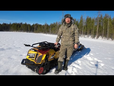 Видео: 70 км НА МОТОБУКСИРОВЩИКЕ SHARMAX-SE500 1450 HP20 ENDURO. КЛЁВАЯ ТАЁЖНАЯ РЫБАЛКА НА ДИКОМ СЕВЕРЕ