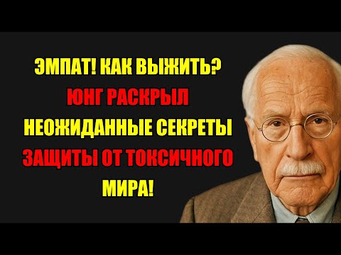 Видео: Карл Юнг: Как Эмпату Выжить В Токсичном Мире? Неожиданные Секреты Защиты
