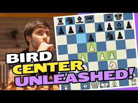 Видео: Bird Center Unleashed! Быстрые шахматы 2600 с дебютом Bird's