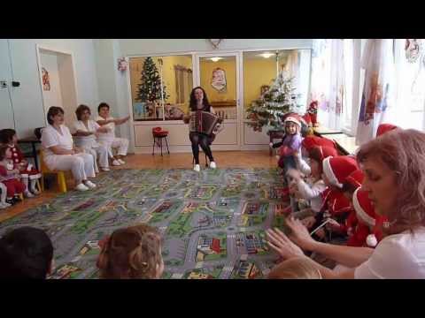 Видео: коледно тържество на детска ясла 18 Пловдив 2012