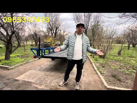 Видео: Платформа для перевезення вуликів 0965347493