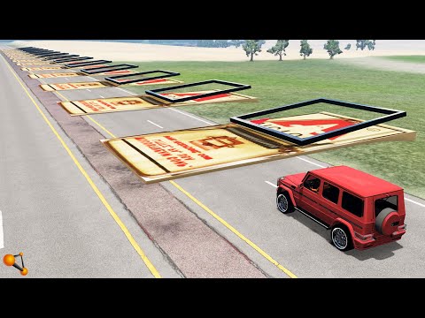 Видео: ИГРА В КАЛЬМАРА! СМЕРТЕЛЬНЫЕ МЫШЕЛОВКИ НА ДОРОГЕ | BeamNG.drive