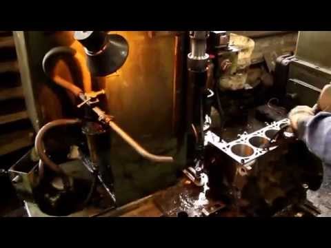 Видео: расточка блока цилиндров
