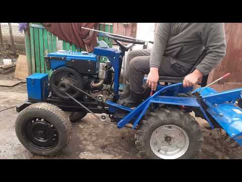 Видео: Обзор мототрактор з плаваючою кпп.🇺🇦🇺🇦🇺🇦